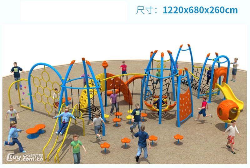 南宁幼儿园户外大型攀爬玩具 大型生产玩具厂 滑梯秋千