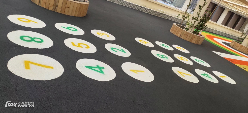橡胶颗粒地垫厂家 南宁幼儿园橡胶地板 幼儿园室外地胶