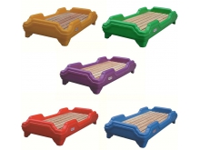 大风车幼教玩具 柳州幼儿家具塑料床 广西儿童塑料睡床
