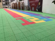 桂林幼儿园专用悬浮地板 广西桂林室外运动悬浮地板