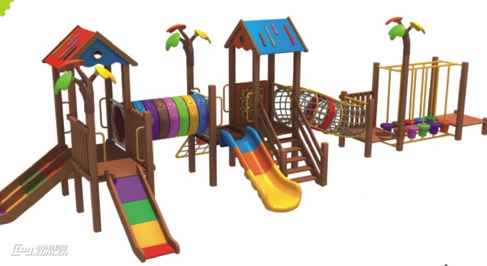 室外组合滑梯 幼儿园户外游乐设备 广西百色河池儿童大型玩具厂