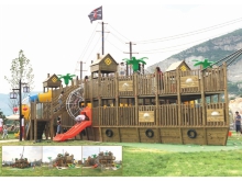 大型儿童滑滑梯 柳州桂林户外大型游乐玩具设施批发大风车