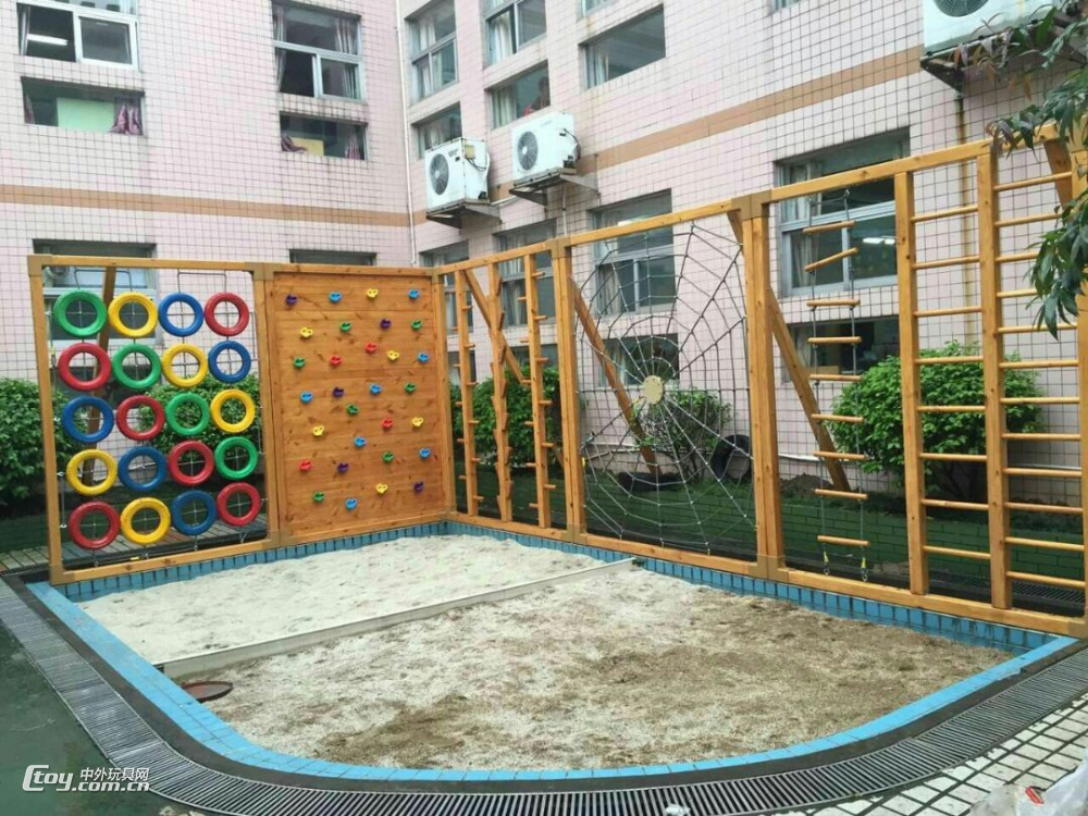 广西来宾幼儿园户外大型体能行走组合 幼儿园儿童适用行走组合