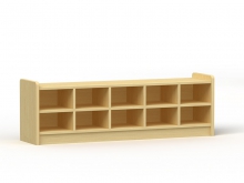 儿童家具柜子 松木玩具书包柜 区角组合柜 北海厂家直接供应