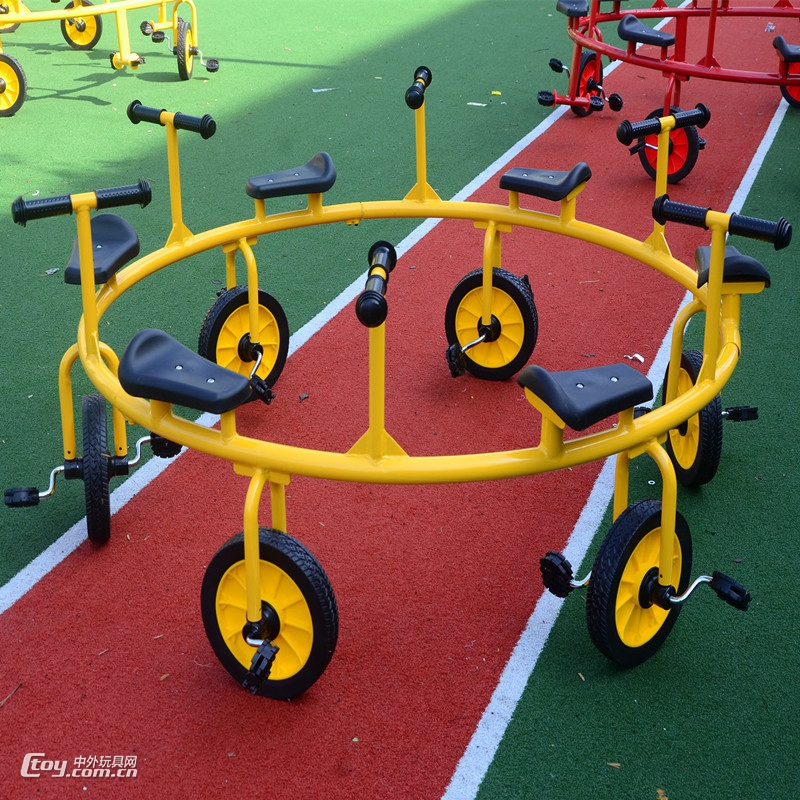 厂家定制 儿童户外体能拓展 童车脚踏车幼教设备