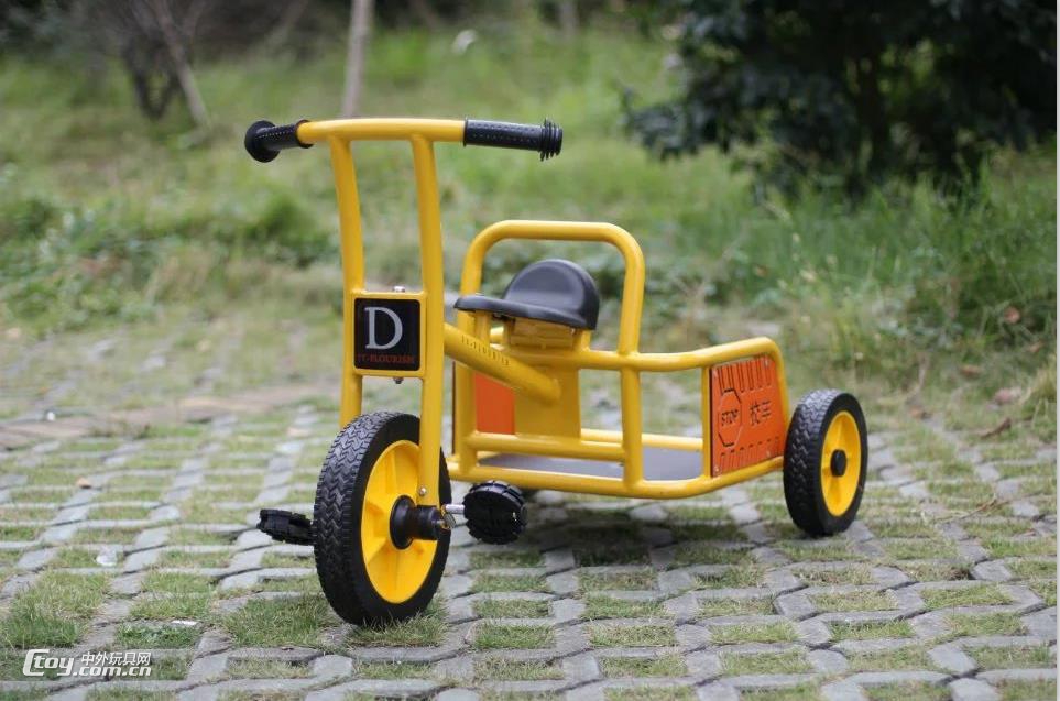 大型游乐设施制作厂家 幼儿儿童三轮车 脚踏车童车批发