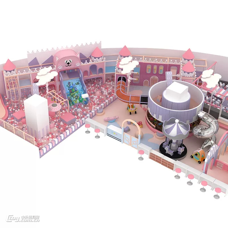 淘气堡儿童乐园游乐场设备室内商用大型小型娱乐设施百万球池厂家