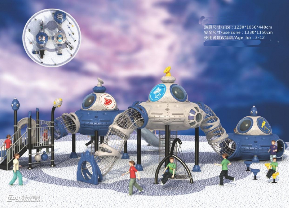 广西南宁幼儿园组合滑梯体能拓展训练游乐设备玩具厂