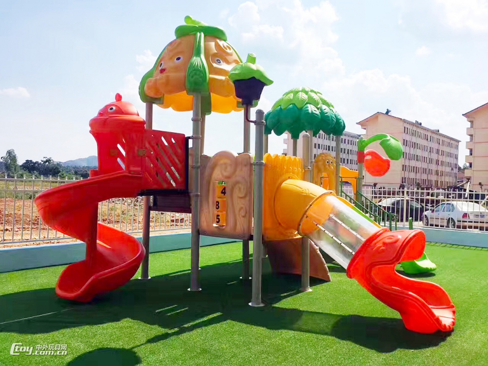 广西南宁幼儿室外组合滑梯 儿童游乐设施玩具厂定制