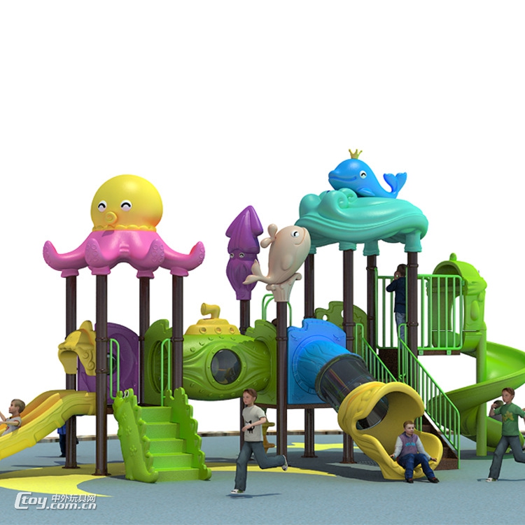 幼儿园大型滑梯室外儿童户外玩具 南宁大风车生产幼教玩具