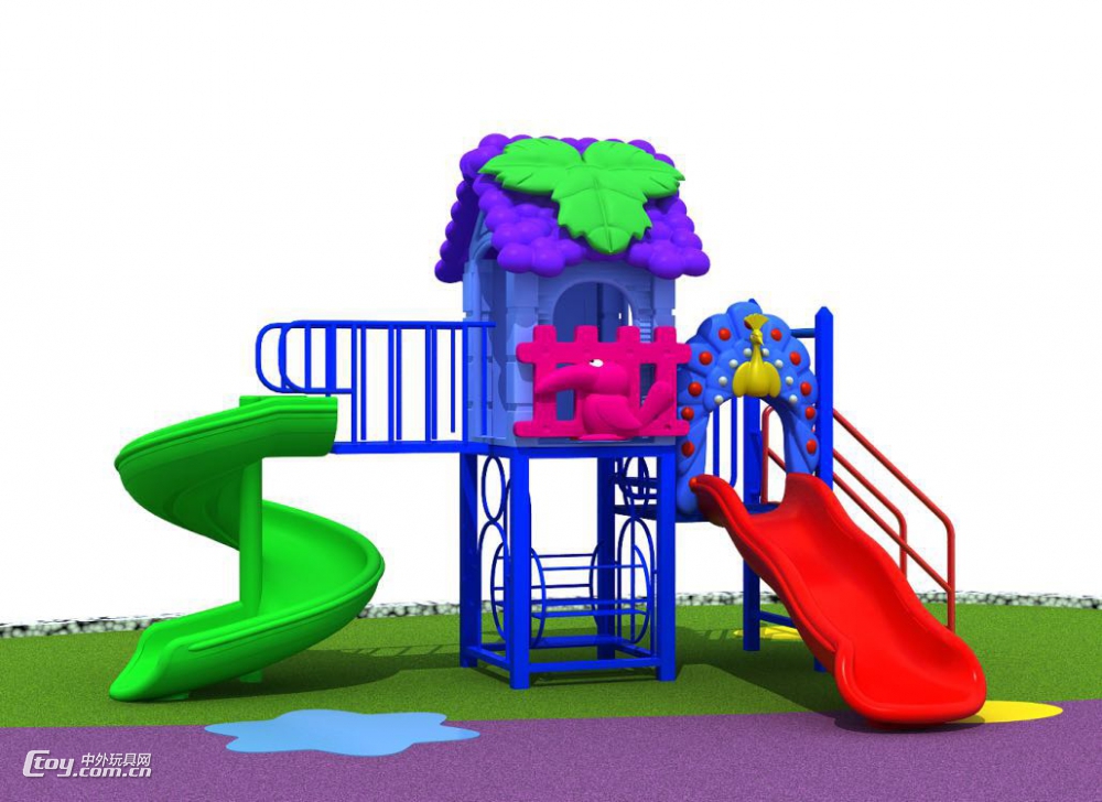 直销定制柳州儿童乐园多功能滑梯游乐设施 幼儿拓展设备