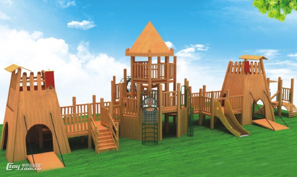 玉林北流大风车直销生产儿童滑梯大型组合 景区公园游乐场设施