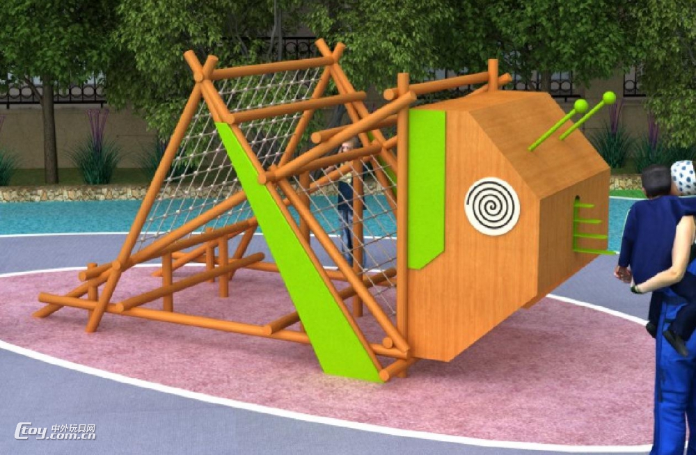 儿童景区大型组合滑梯体能拓展 玉林容县直销批发游乐设施设备