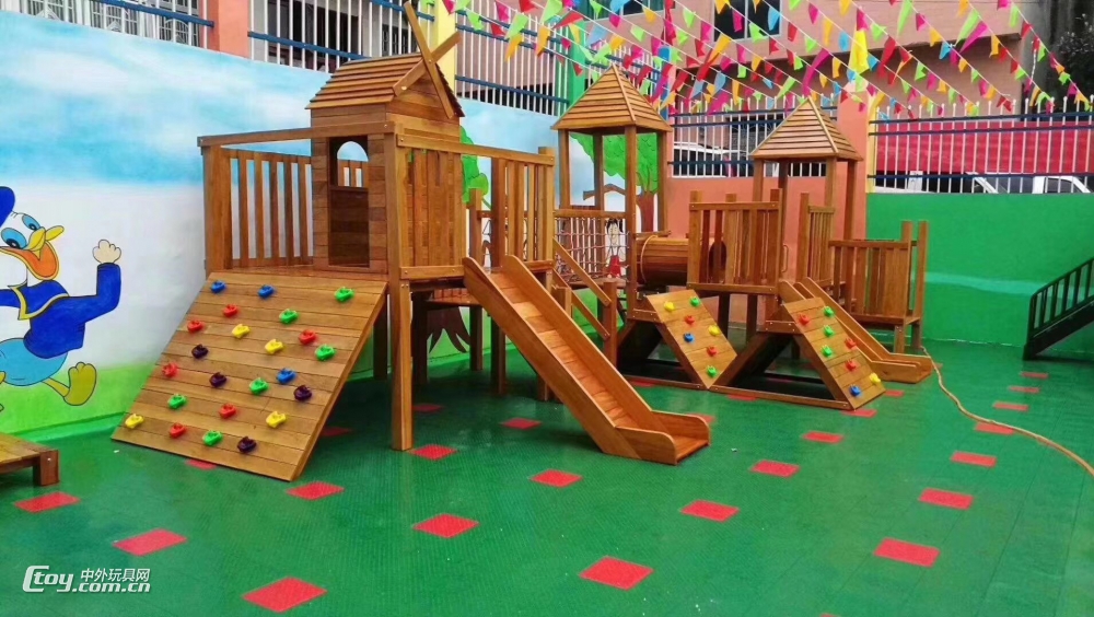 贵阳幼儿园室外塑料滑梯玩具厂家直销