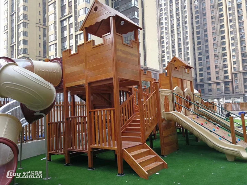 贵阳定制厂家儿童室内公园景区室外山坡螺旋滑滑梯