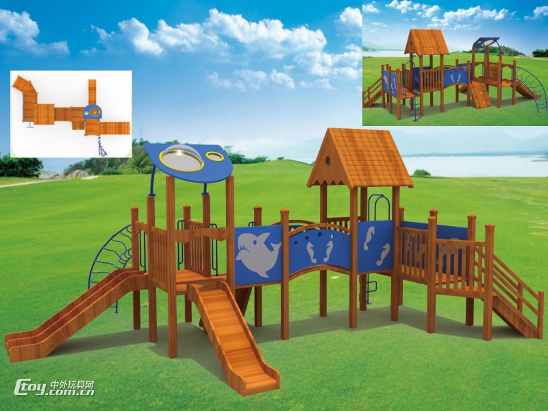 厂家直供凯里幼儿园户外景区公园大型室外滑梯组合玩具
