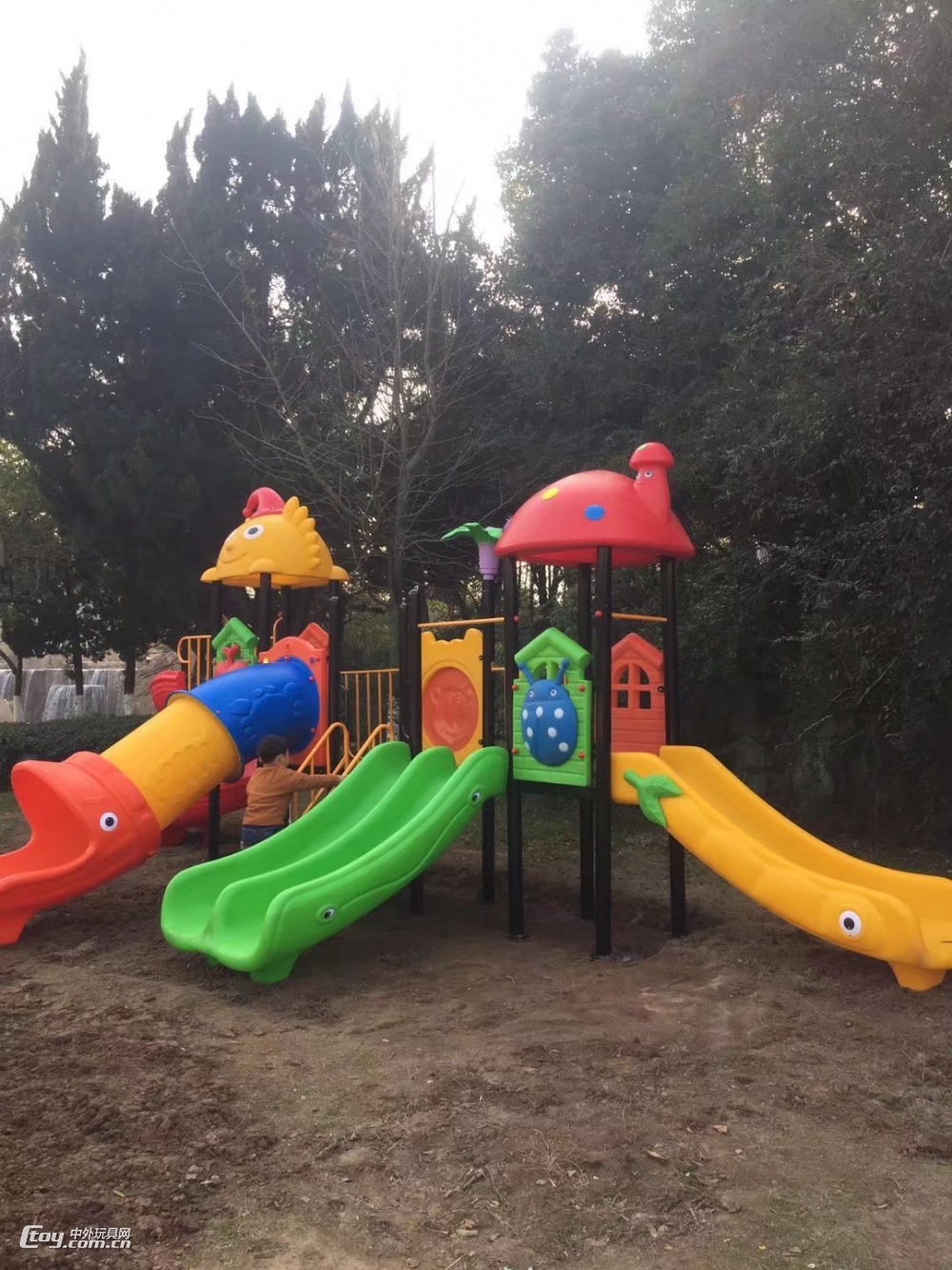 广东佛山定做幼儿园大型海盗船滑梯组合 儿童游乐场设备玩具
