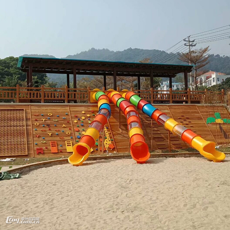 南宁幼儿园户外趣味攀爬网厂家定制 室外拓展体能训练器材设备