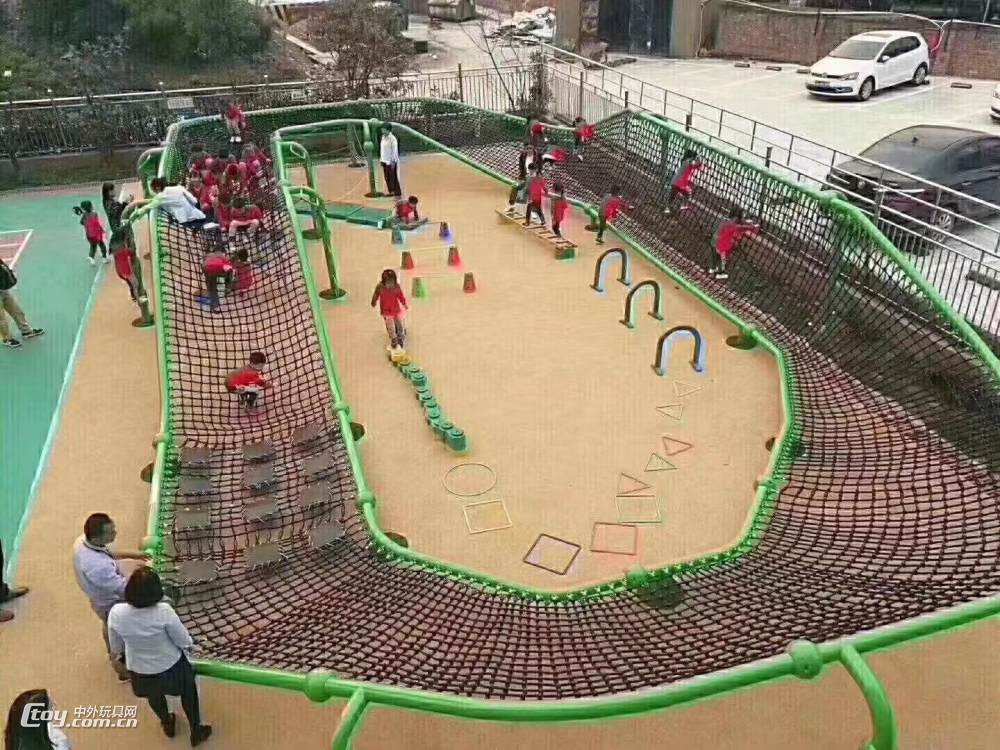 南宁游乐玩具 大型室外攀爬架设备 幼儿园攀爬体能户外拓展
