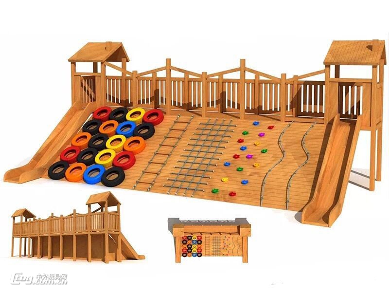 广西厂家定制户外儿童拓展攀爬架设备 儿童室外体能拓展训练玩具
