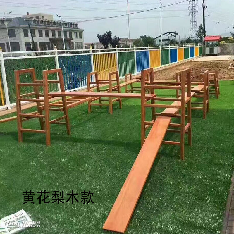 大风车玩具 桂林厂家直销游艺设施 儿童实木攀爬拓展游乐设备