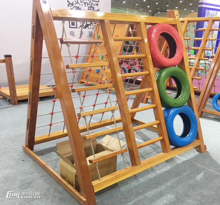 广西柳州定制儿童感统训练拓展设备 秋千蹦床游戏拓展玩具