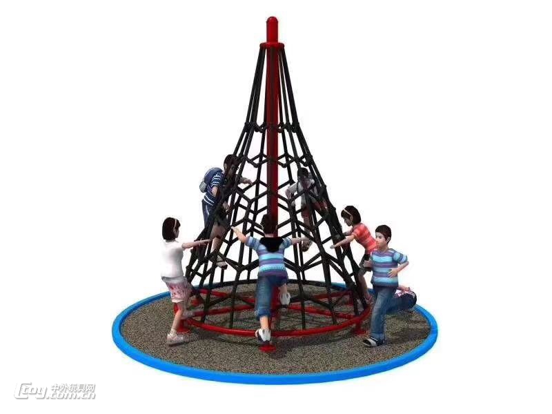 柳州户外定制农庄拓展体能训练 攀爬网儿童多功能游乐设备