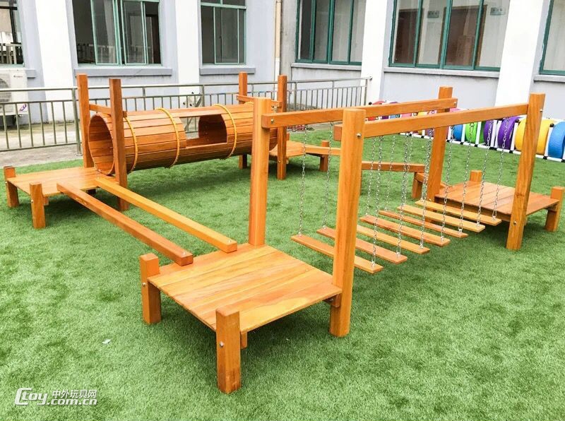 大风车游乐 柳州户外攀岩墙儿童体能训练器材拓展乐园攀爬网玩具
