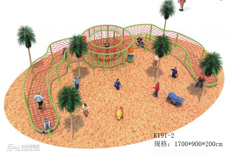 广西柳州供应商场儿童网绳钻网笼 室内攀爬架组合训练器材