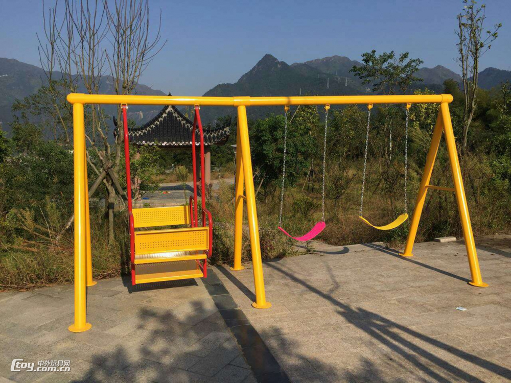 广西梧州小区公园大型攀爬拓展玩具荡桥组合游乐设备直销批发