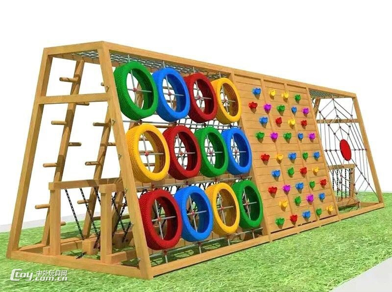 定制广西北海儿童户外秋千组合大型攀爬设备幼教玩具