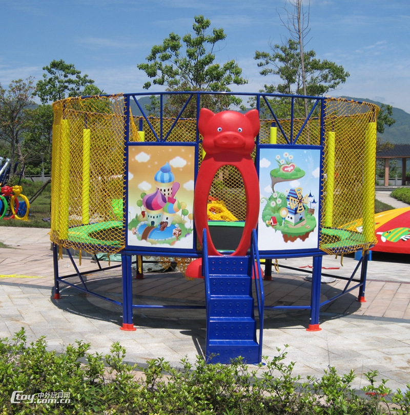 广西防城港直销大型户外拓展体能锻炼游乐场绳网攀爬幼教玩具