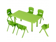 广西南宁厂家直销幼儿园儿童塑料桌椅 幼儿家具