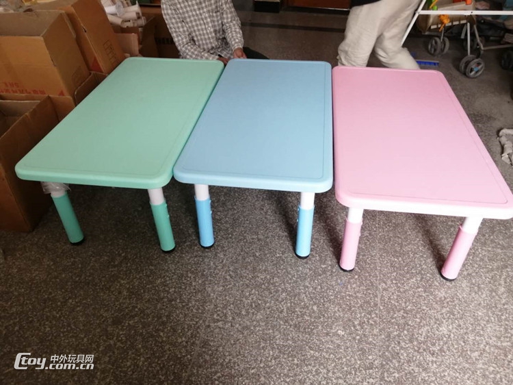 广西南宁幼儿园塑料桌椅儿童学习课桌椅厂家 (15)