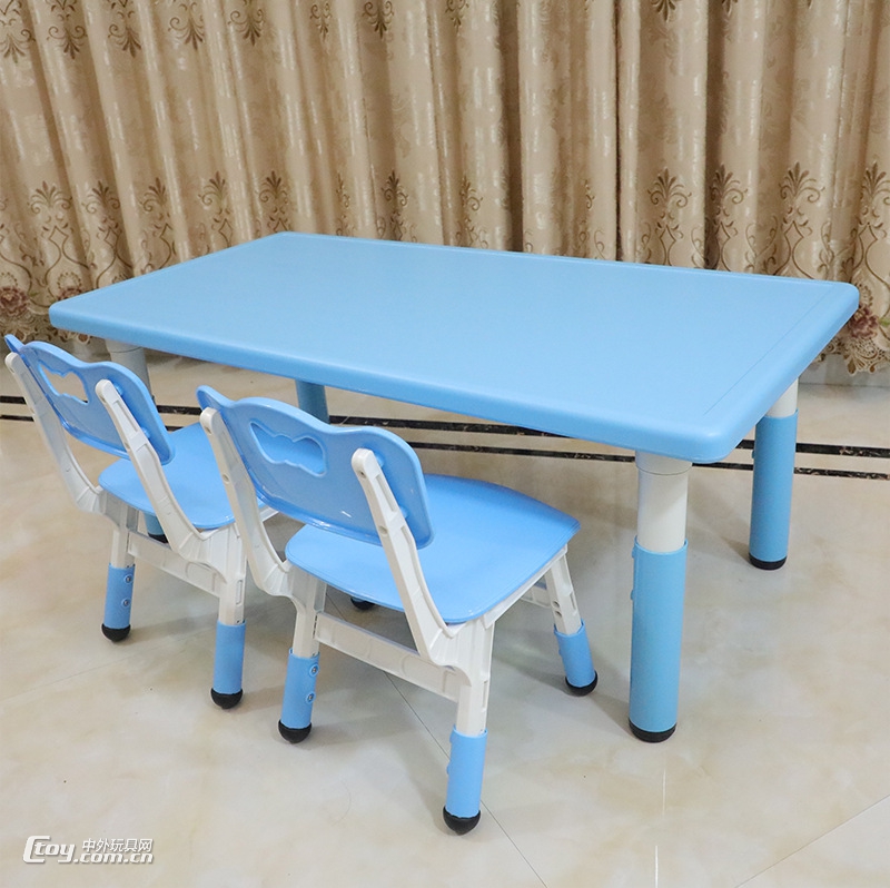 广西南宁幼儿园塑料桌椅儿童学习课桌椅厂家 (50)