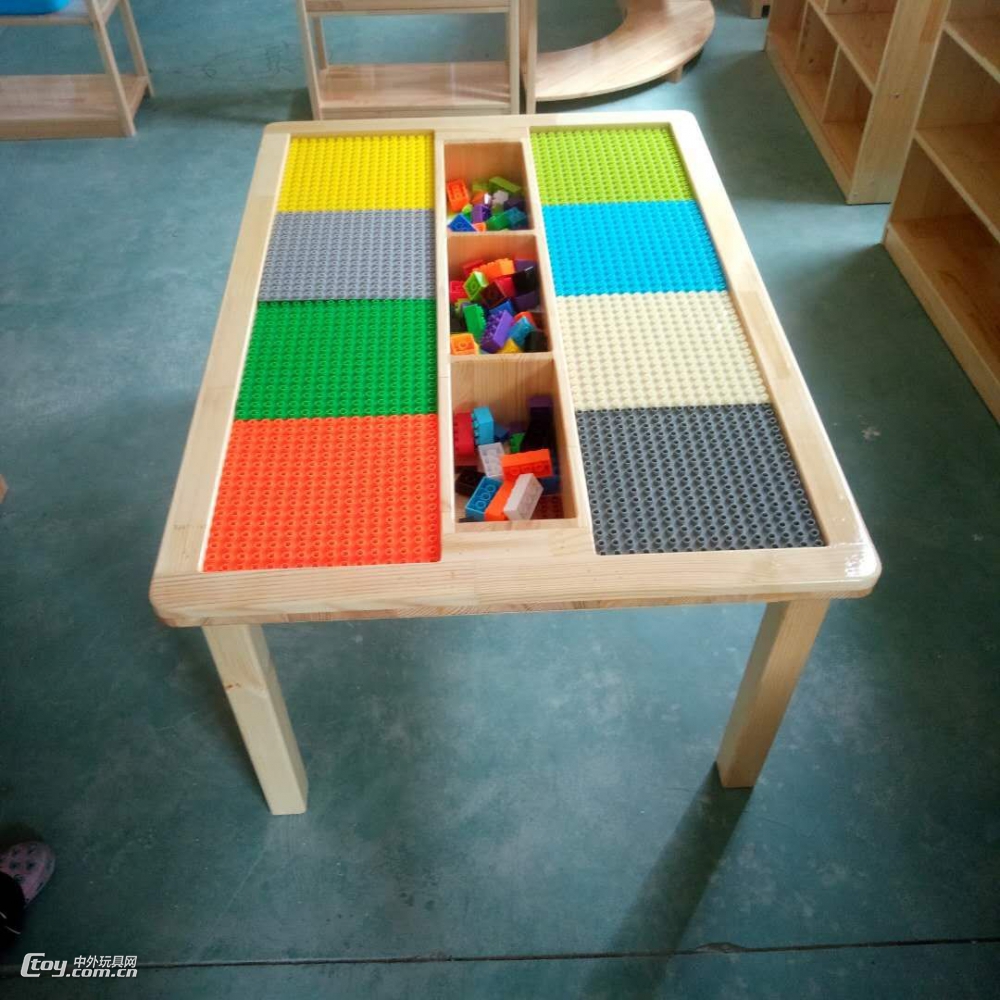 南宁供应木制早教中心儿童学习课桌椅可定制幼教家具