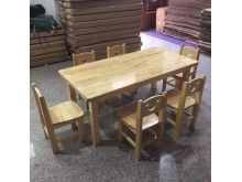 批发广西柳州幼儿园教室课桌椅 儿童实木四层推拉床家具可定做