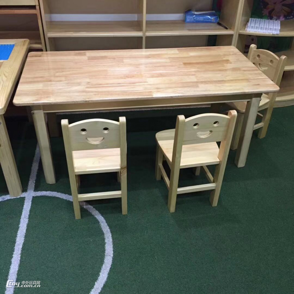 广西南宁幼儿园实木课桌椅儿童桌椅厂家 (151)