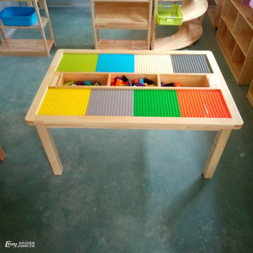 梧州培训班早教机构幼教家具 橡胶木儿童课桌椅