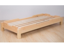 广西崇左供应幼儿上下层梯子儿童木质床 幼儿园专用多层实木床