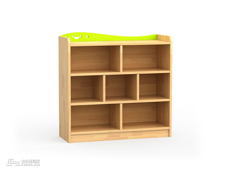 贵港幼儿园专用木质书包柜玩具柜鞋架 大风车配套家具可定做