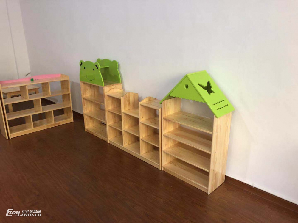 崇左批发幼儿园组合木质玩具柜 多功能储物柜 鞋柜家具