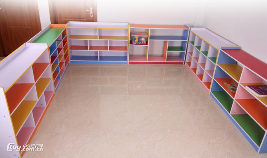 柳州厂家直销儿童家具 学校幼儿园幼儿储存玩具防火板柜子