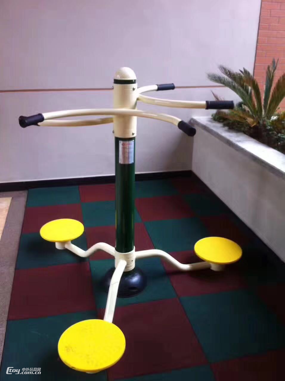 广西供应户外健身路径健身器材 单人健骑机健身运动设备