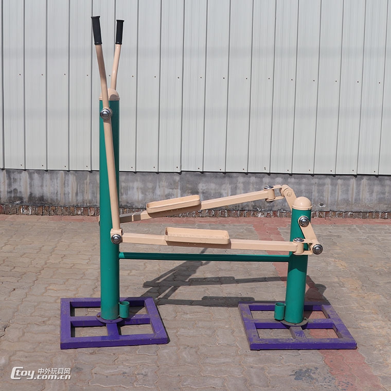 广西柳州生产户外健身器材组合 四位蹬力器运动设备