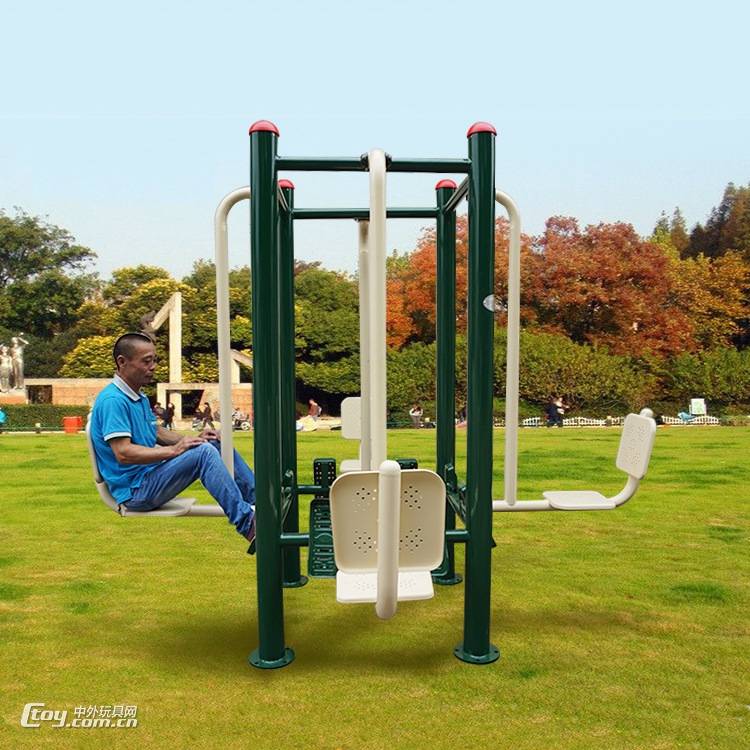 桂林定制公园操场健身器材 户外老年人太极推手运动健身路径