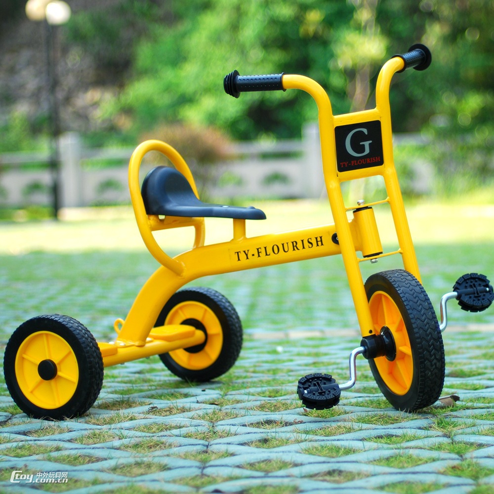 来宾新款儿童趣味健身童车 幼儿体能训练平衡三轮车