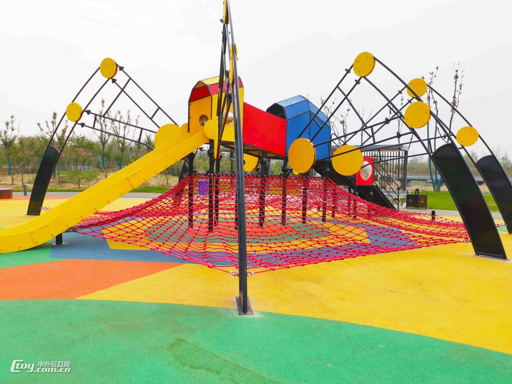 广西景区儿童室外平板组合不锈钢滑滑梯 游乐场大型玩具批发