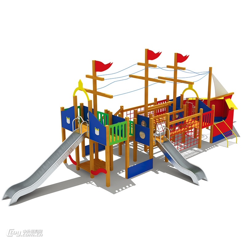 大风车玩具 广西南宁可定制儿童主题不锈钢滑梯 大型游乐设备
