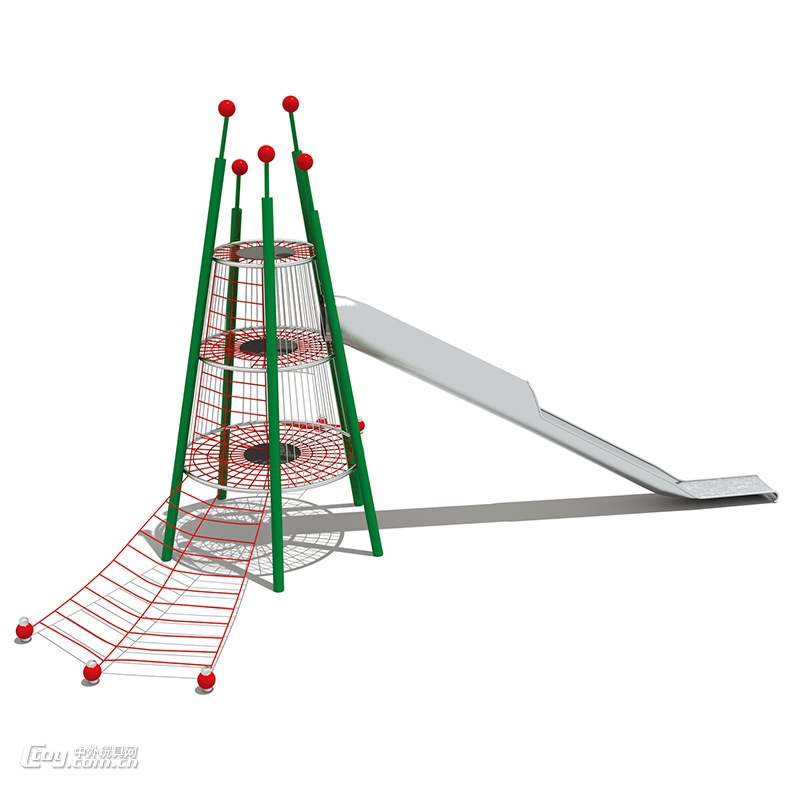 定制广西玉林 滑梯系列 大型户外儿童不锈钢螺旋滑梯组合